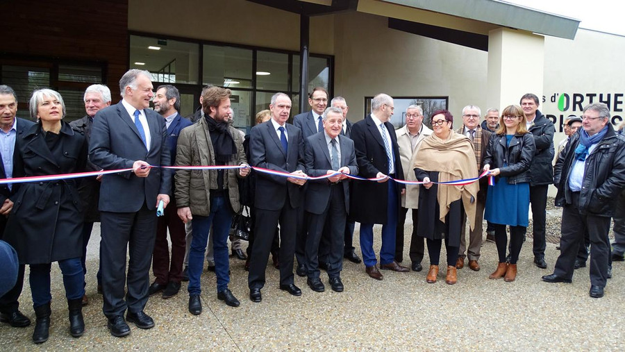 Inaguration de la Maison de services au public du Pays d'Orthe et Arrigans à Peyrehorade