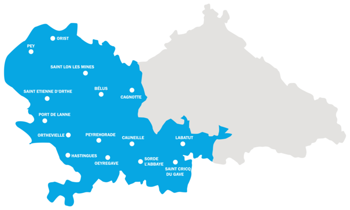 Secteur du Pays d'Orthe