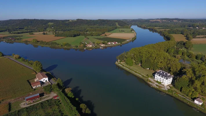 Bec du Gave à Port de Lanne